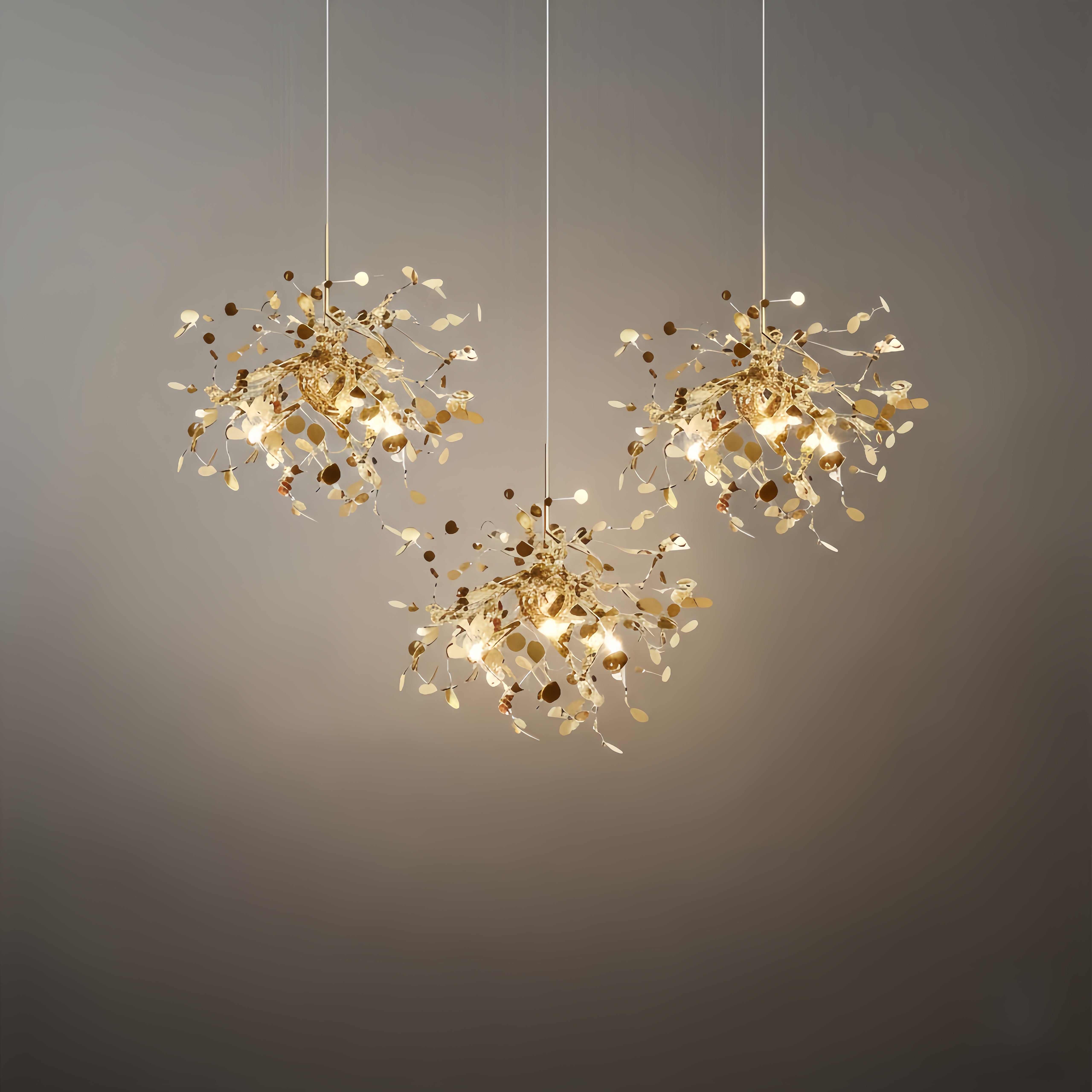Excelis Art Deco Cluster Chandelier